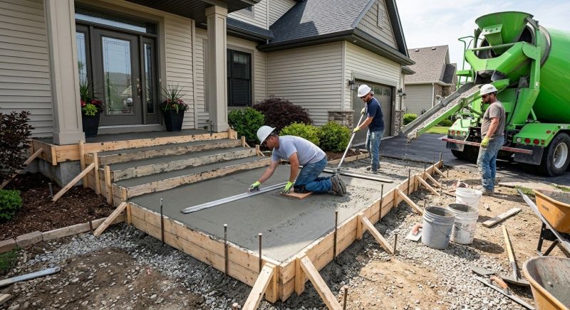 Concrete Installation in Muskegon, MI