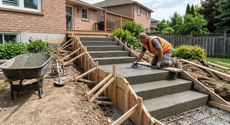 Concrete Installation in Muskegon, MI