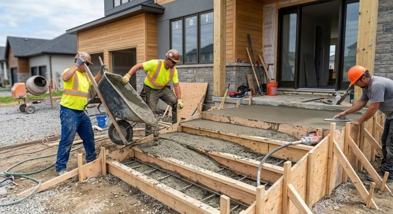 Concrete Installation in Muskegon, MI
