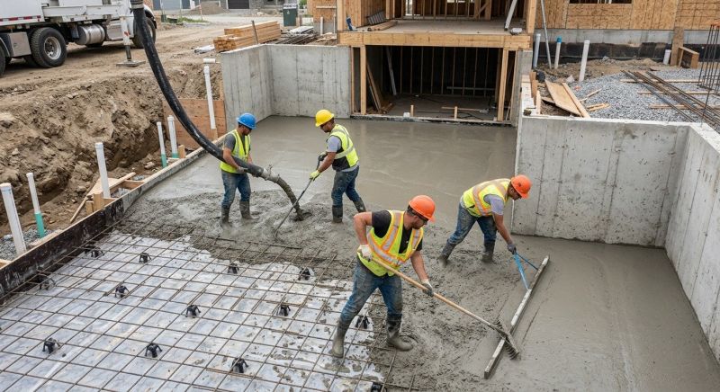 Basement Concrete Pouring in Muskegon, MI