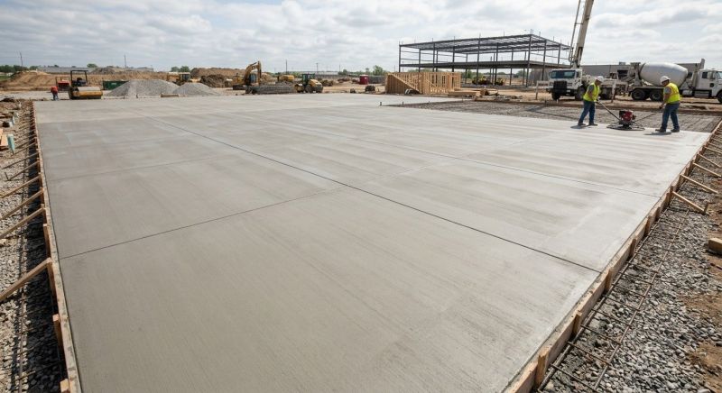 Commercial Slab Construction in Allendale, MI