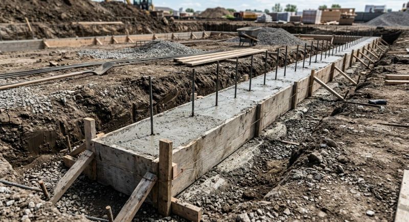 Concrete Foundation Installation in Rothbury, MI