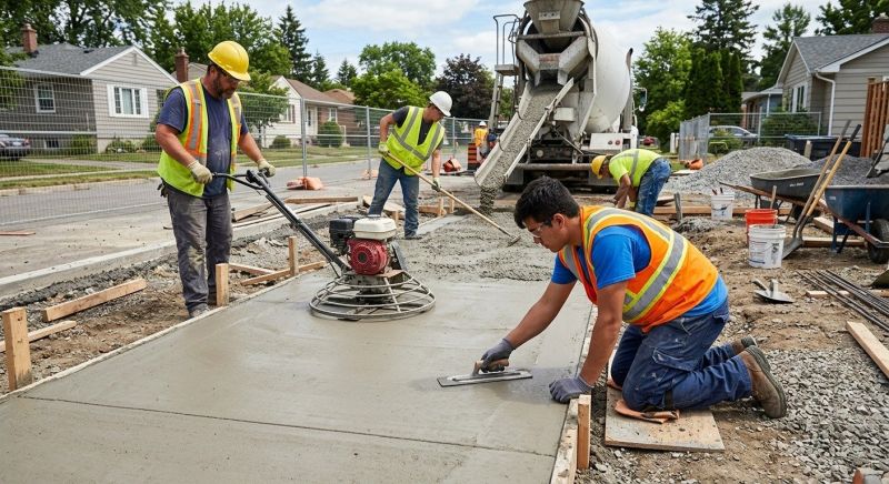 Concrete Service in Fremont, MI