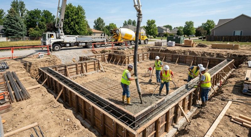 Foundation Construction in Casnovia, MI