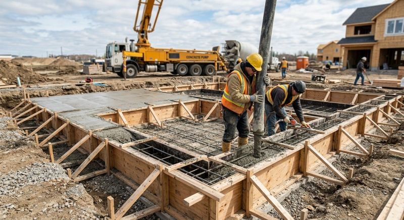 Foundation Construction in Grand Haven, MI