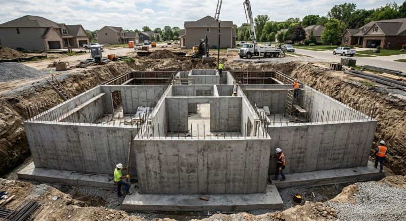 Foundation Construction in Montague, MI