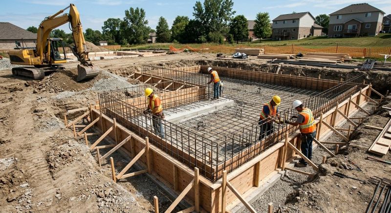 Foundation Construction in Sparta, MI