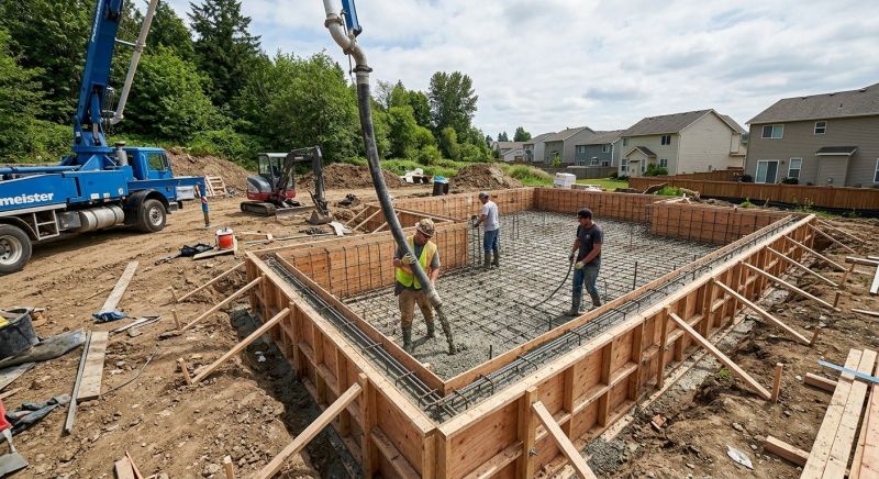Foundation Construction in Spring Lake, MI