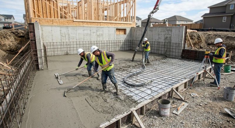 Foundation Slab Construction in Muskegon, MI