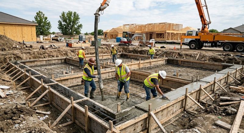 Foundation Wall Installation in Muskegon, MI
