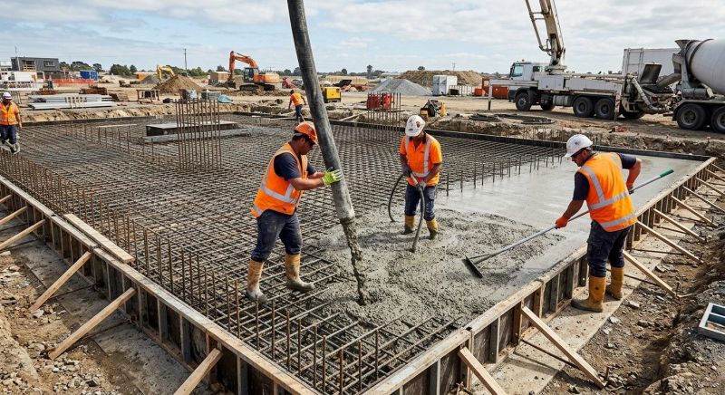 Foundation Wall Pouring in Fruitport, MI