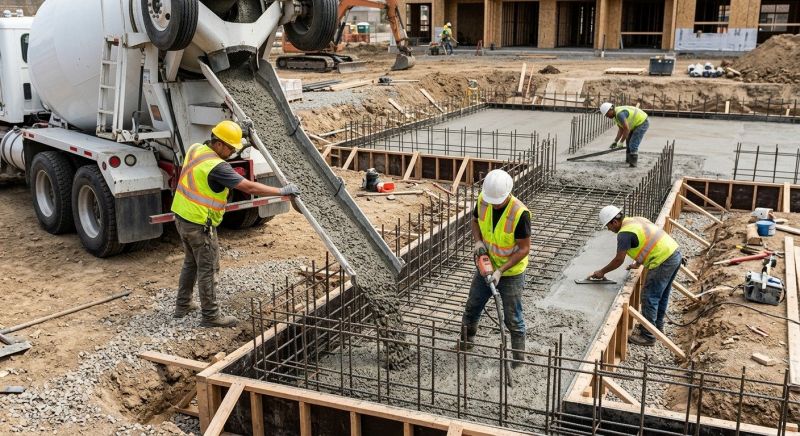 Foundation Wall Pouring in Muskegon, MI