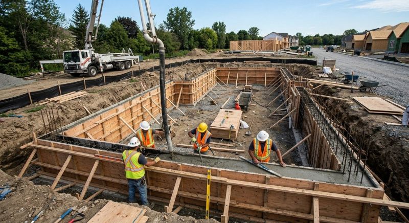 Home Foundation Installation in Fremont, MI
